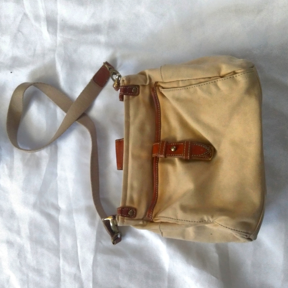 VTG Fossil Bag canvas khaki